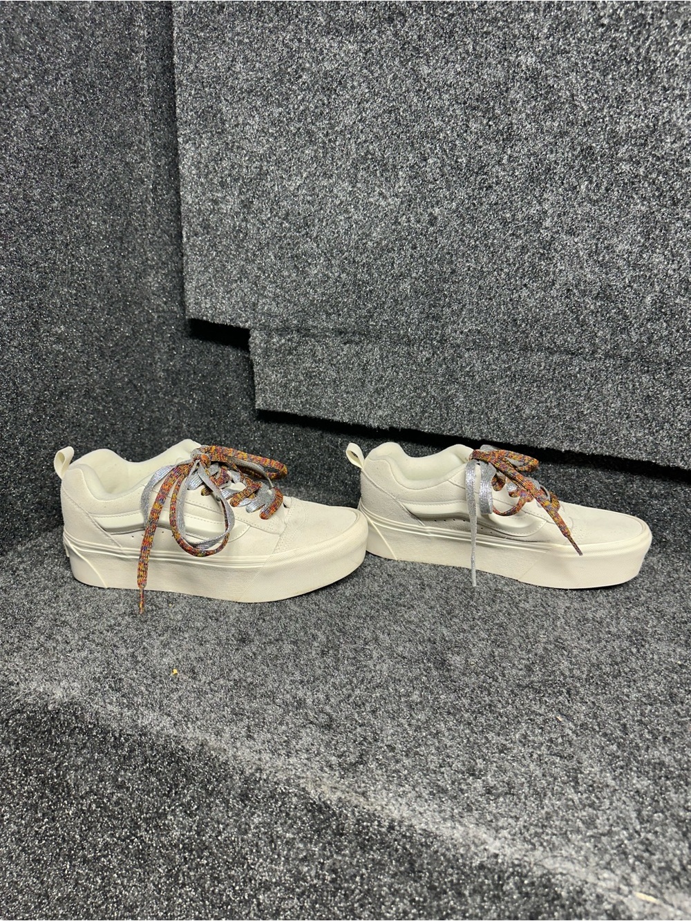 Vans Chunky Platform Knu Stack Sneakers indie skater low top - Picture 7 of 9